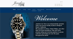 Desktop Screenshot of jewelersontime.com